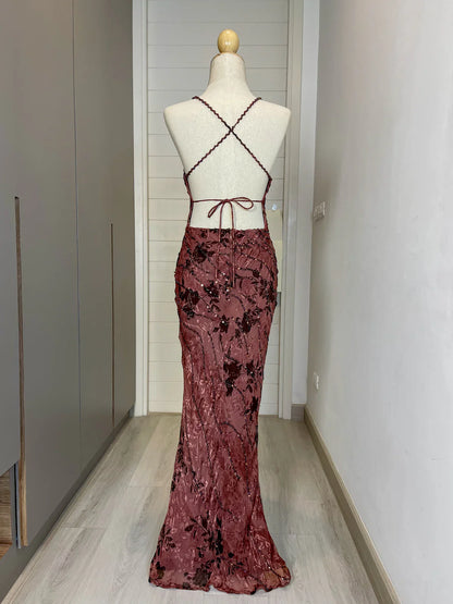 Vintage Prom Dress, Elegant Off Shoulder Evening Dress     fg7335
