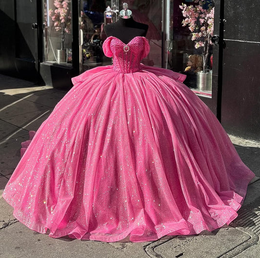 Vestidos de quinceañera con lentejuelas, vestido de baile mexicano, vestido de cumpleaños