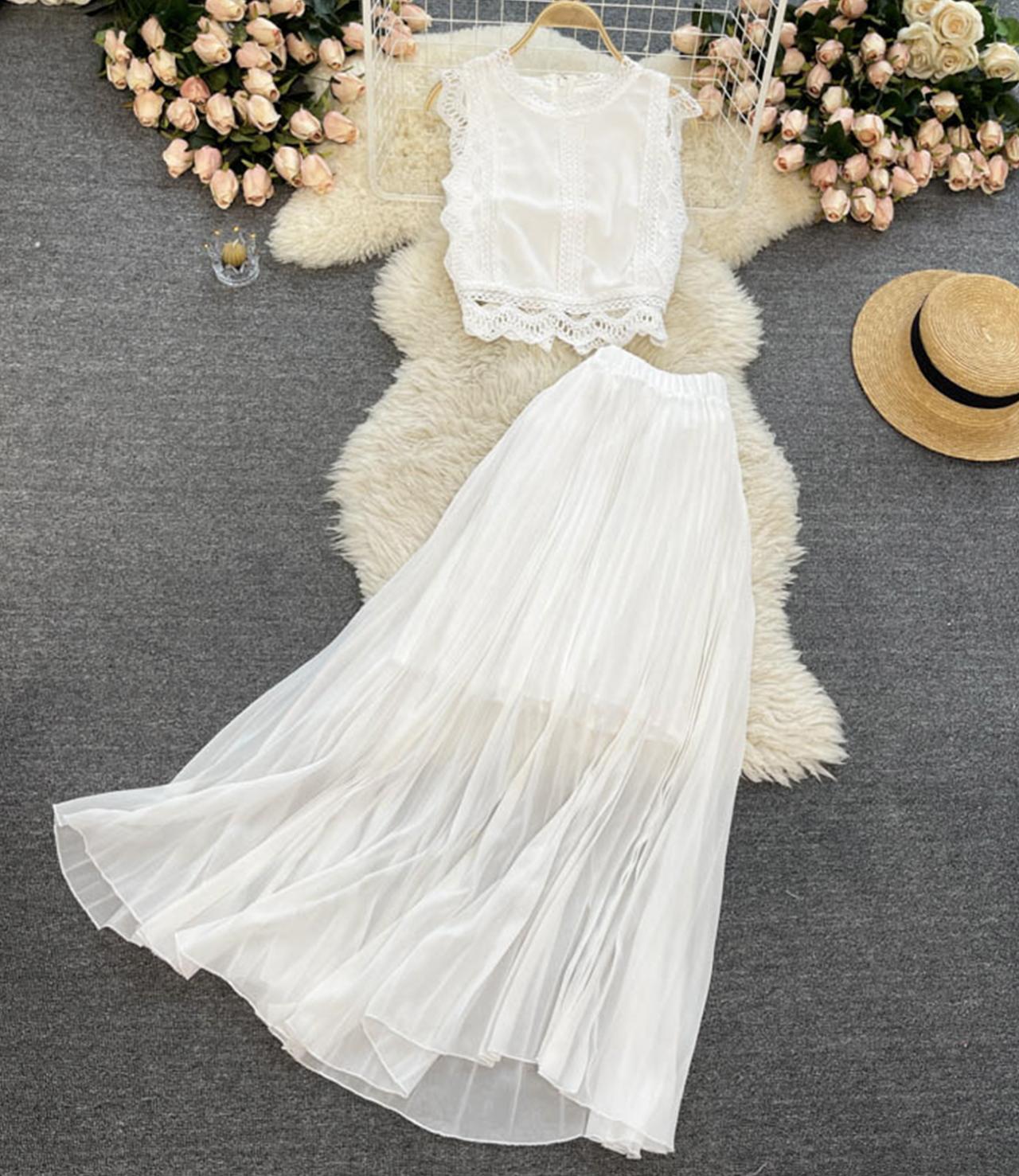 A line chiffon long sleeve dress fashion dress 643