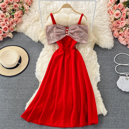 Cute A line off shoulder short dress fashion dress  593