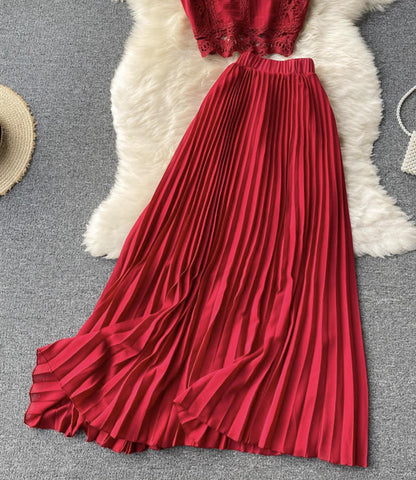 A line chiffon long sleeve dress fashion dress 643