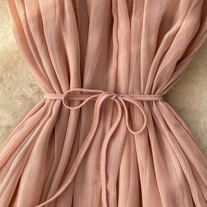 Cute A line off shoulder dress fashion dress  587