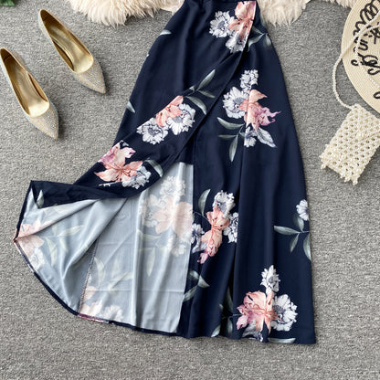 Ruffle Dress seaside holiday off shoulder  3134