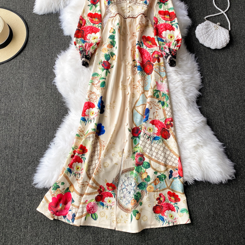 A-line fairy skirt with slim waist and large hem  3407