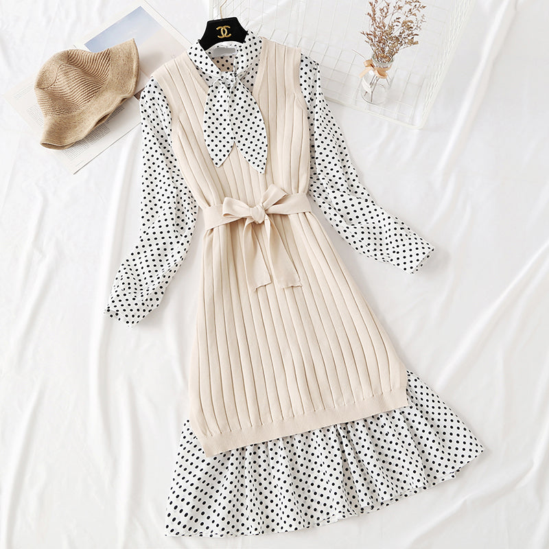 A very exotic French minority suit skirt two-piece set  4474