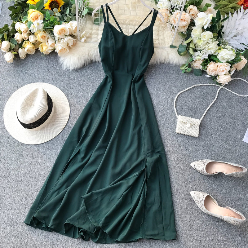 Cute A Line Chiffon Short Dress Fashion Dress  10822