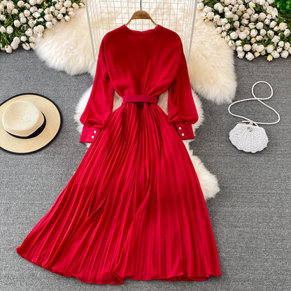 Elegant Chiffon A Line Dress Fashion Dress  10753