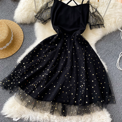 Cute A Line Tulle Short Dress Fashion Dress  10677