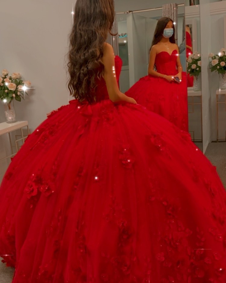 Vestidos negros de quinceañera con flores, vestidos largos de quinceañera