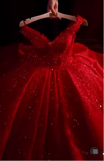 Vestido de novia verde oscuro con apliques llamativos, vestidos de quinceañera con lentejuelas