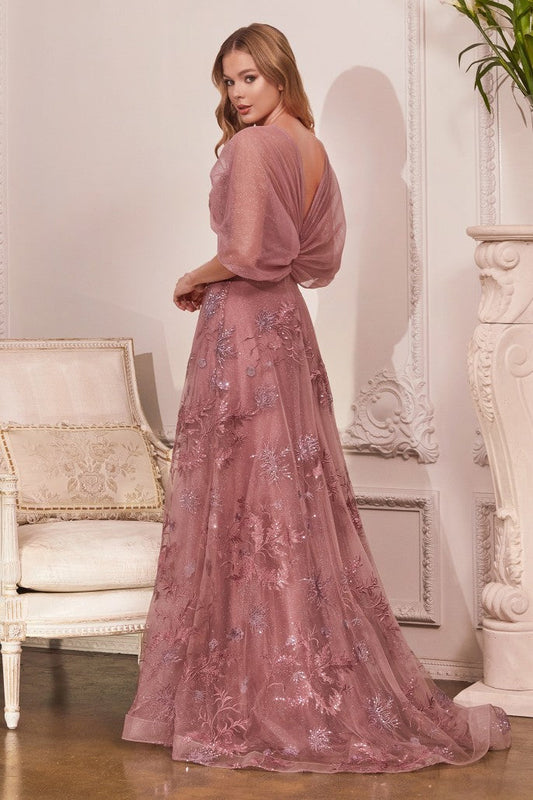 Sweeteart Off The Shoulder Tulle Long Prom Dresses With Appliques,WP365