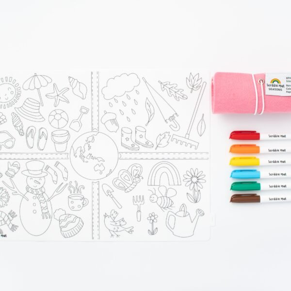 Seasons Reusable Scribble Mat
